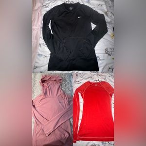 Nike XS women’s long sleeve bundle of 3